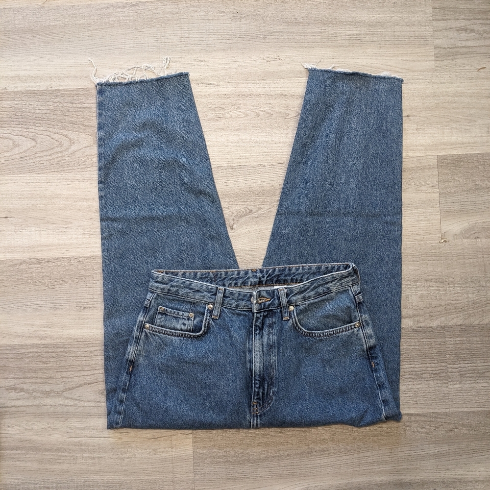 h&m loose mom jeans